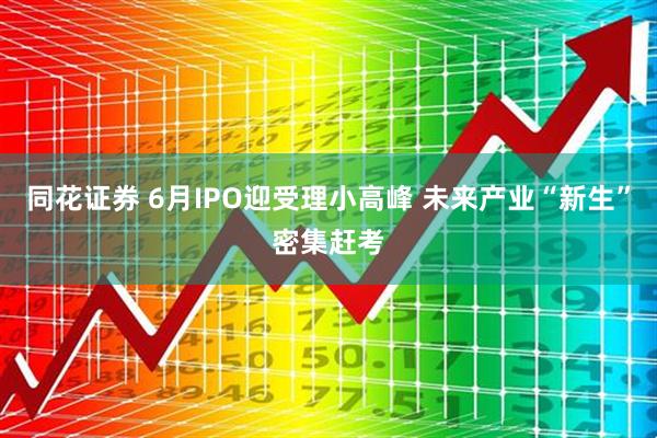 同花证券 6月IPO迎受理小高峰 未来产业“新生”密集赶考
