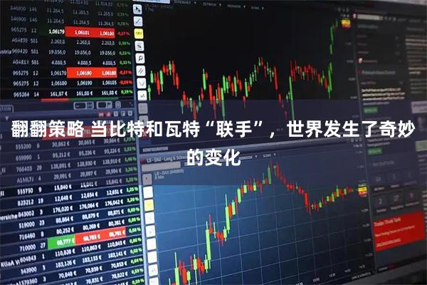 翻翻策略 当比特和瓦特“联手”，世界发生了奇妙的变化